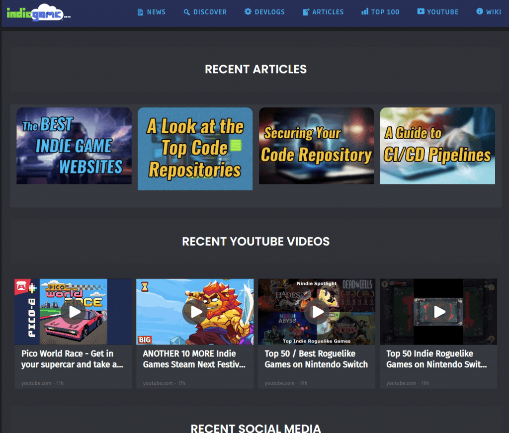 What are the best indie game websites?