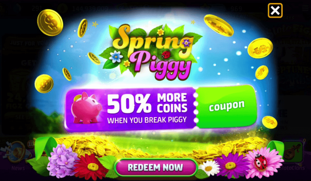 Piggy Bank monetization mechanism for mobile games