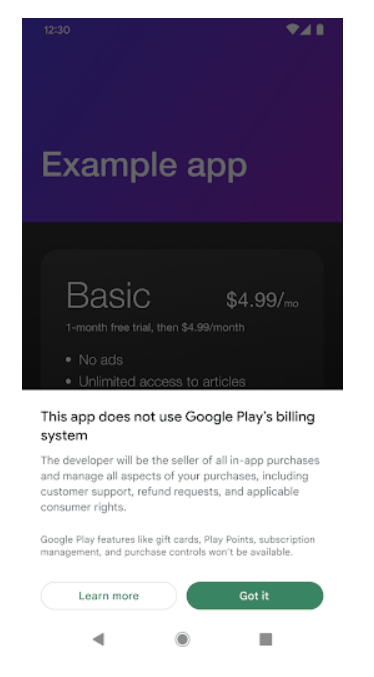 Introducing an Alternate Payment Method for Users in the European Economic Area (EEA) by Google