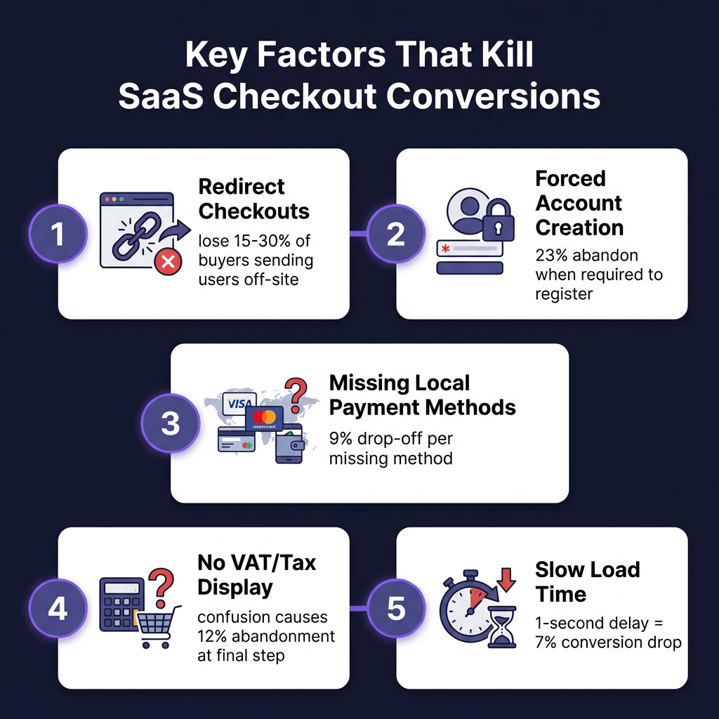 The Best Checkout Tools for SaaS in 2026 (Ranked by Conversion Rate)