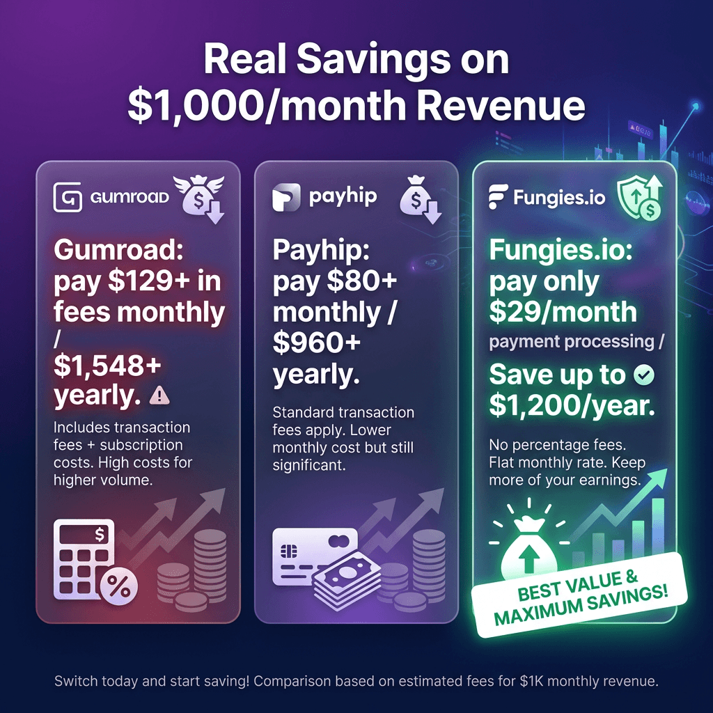 How to Cut Your Payment Fees by 50% When Selling Digital Products