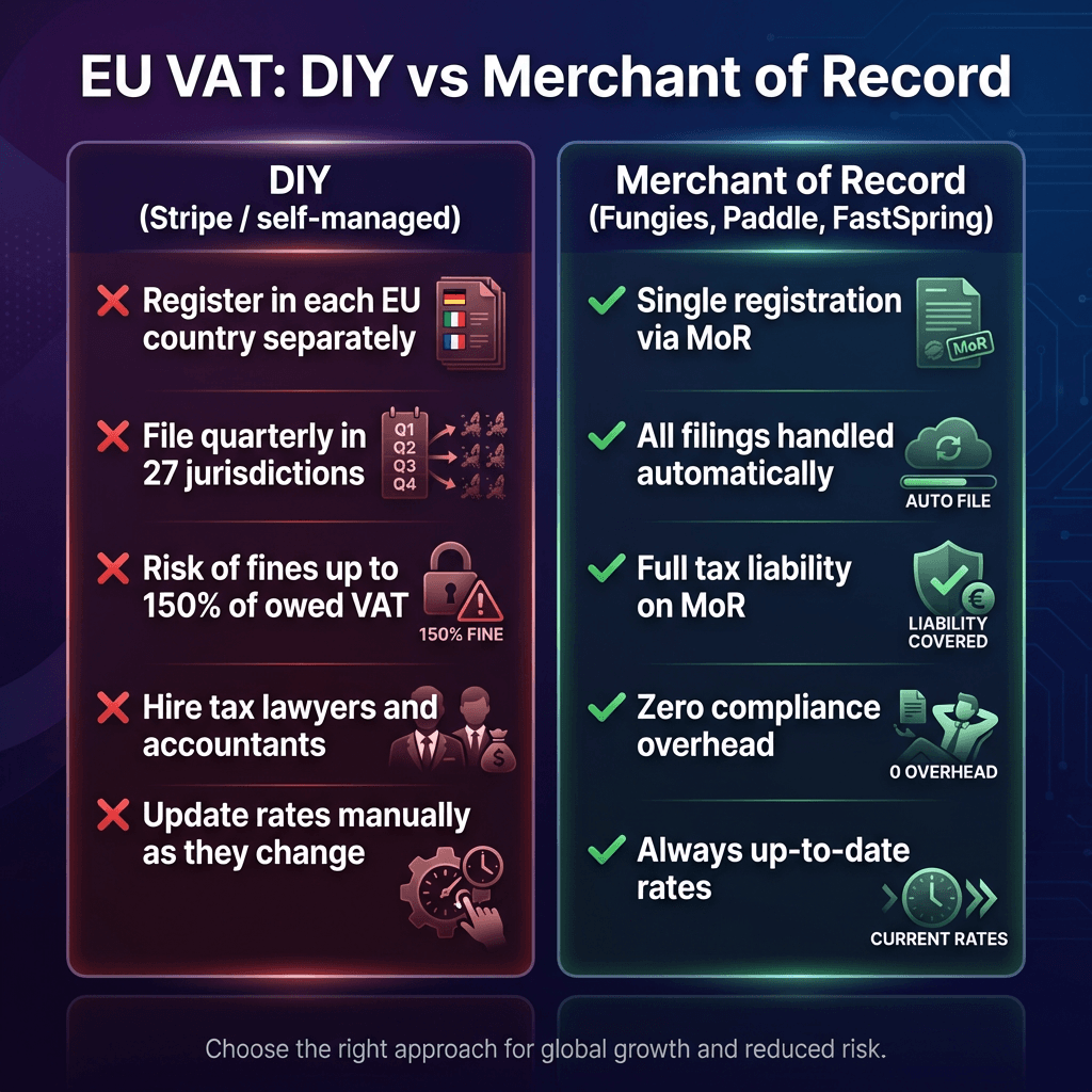 EU VAT on Digital Services in 2026: Why You Need a Merchant of Record