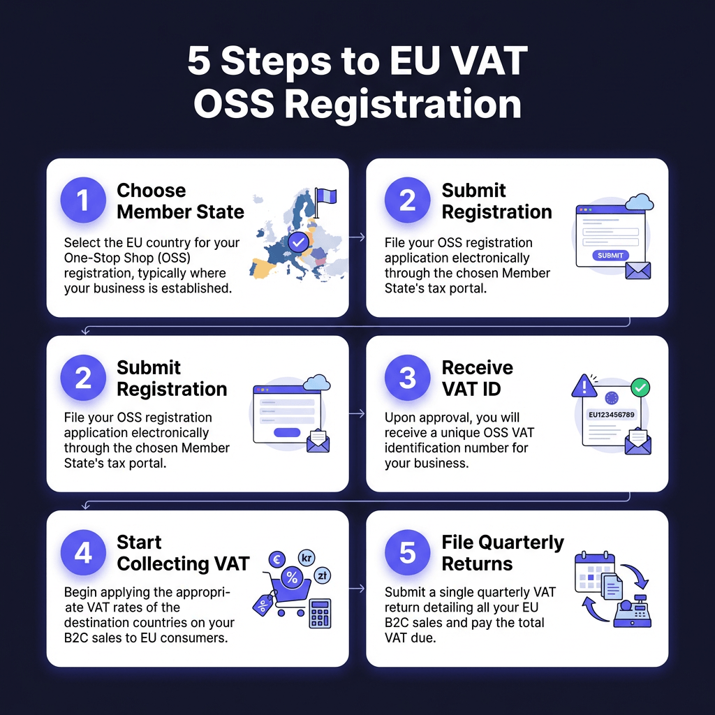 EU VAT OSS Scheme for SaaS: Complete Registration Guide 2026