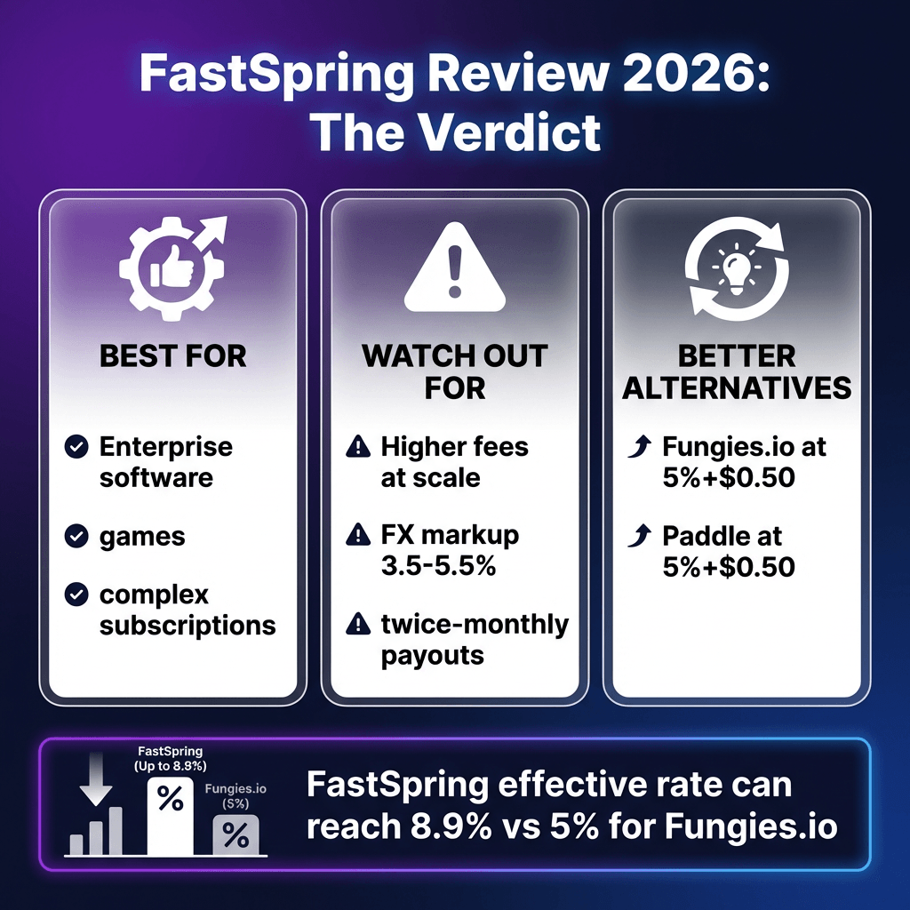 FastSpring Review 2026: Is It Still the Best MoR for Software Companies?