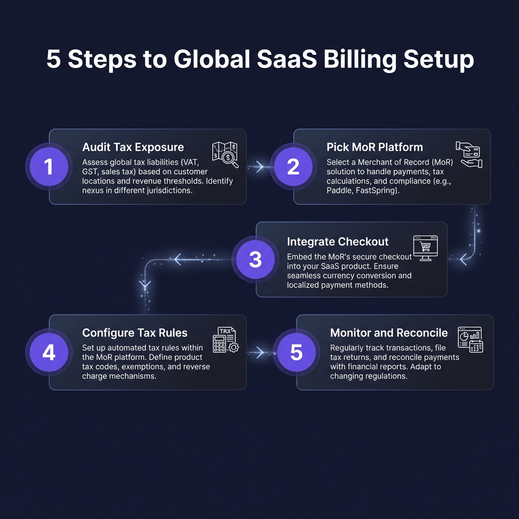 Setting Up Global SaaS Billing with Tax Compliance: A Step-by-Step Guide