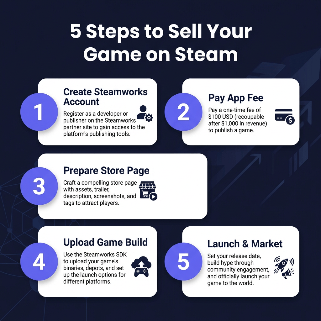 How to Sell a Game on Steam: Complete Guide for Indie Developers 2026