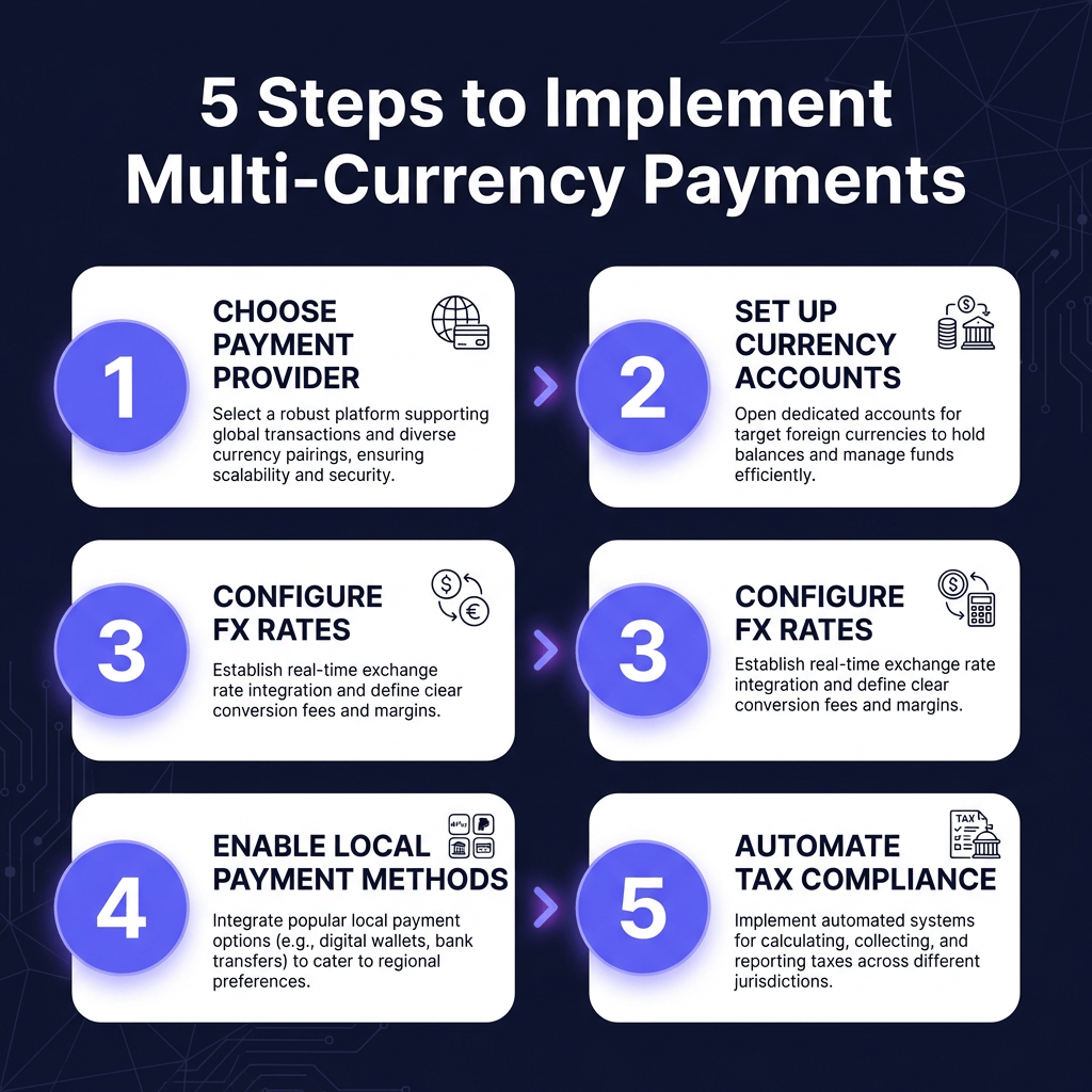 Multi-Currency Payment Processing for B2B SaaS: The Complete 2026 Guide