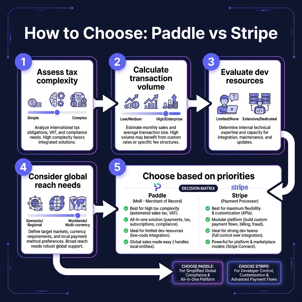 Paddle vs Stripe Comparison 2026: Complete Guide for SaaS