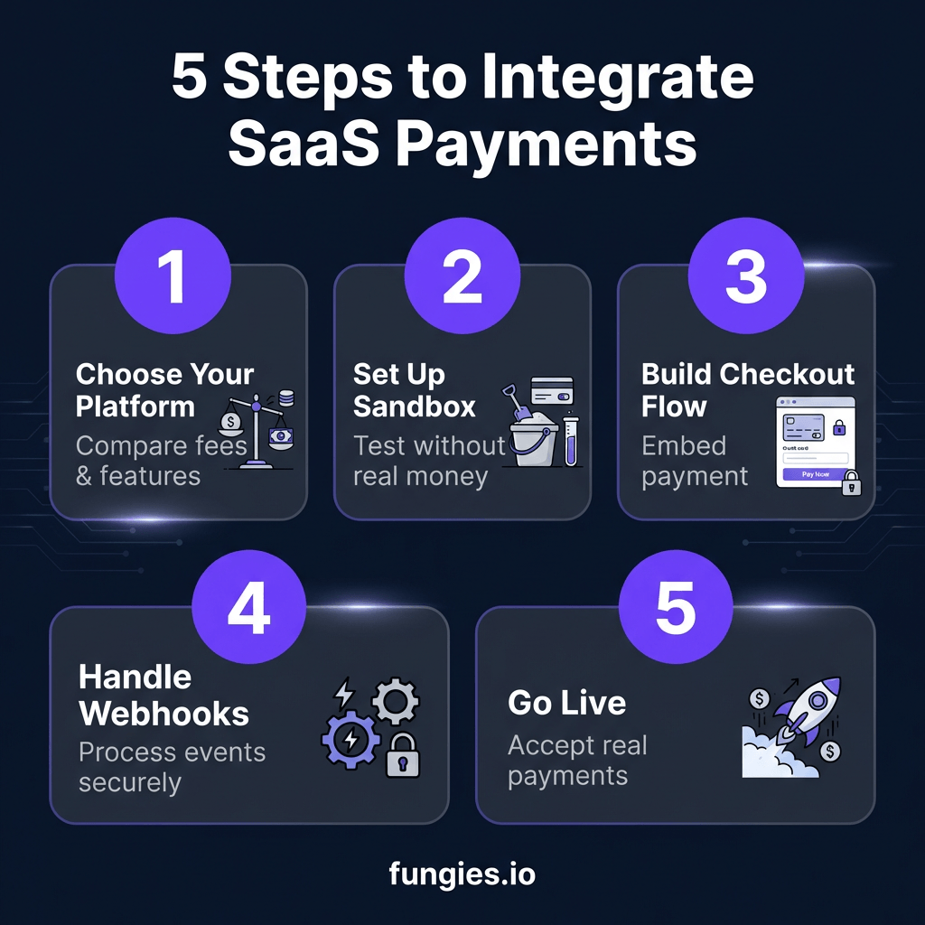 How to Integrate Payment Processing for SaaS: The Complete Developer Guide 2026