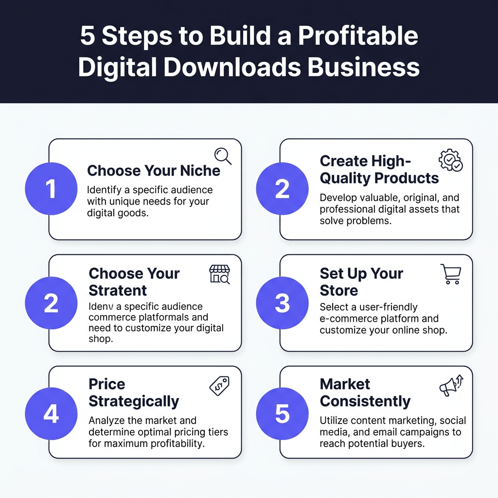 Digital Downloads Business Tips for Creators: 2026 Growth Guide