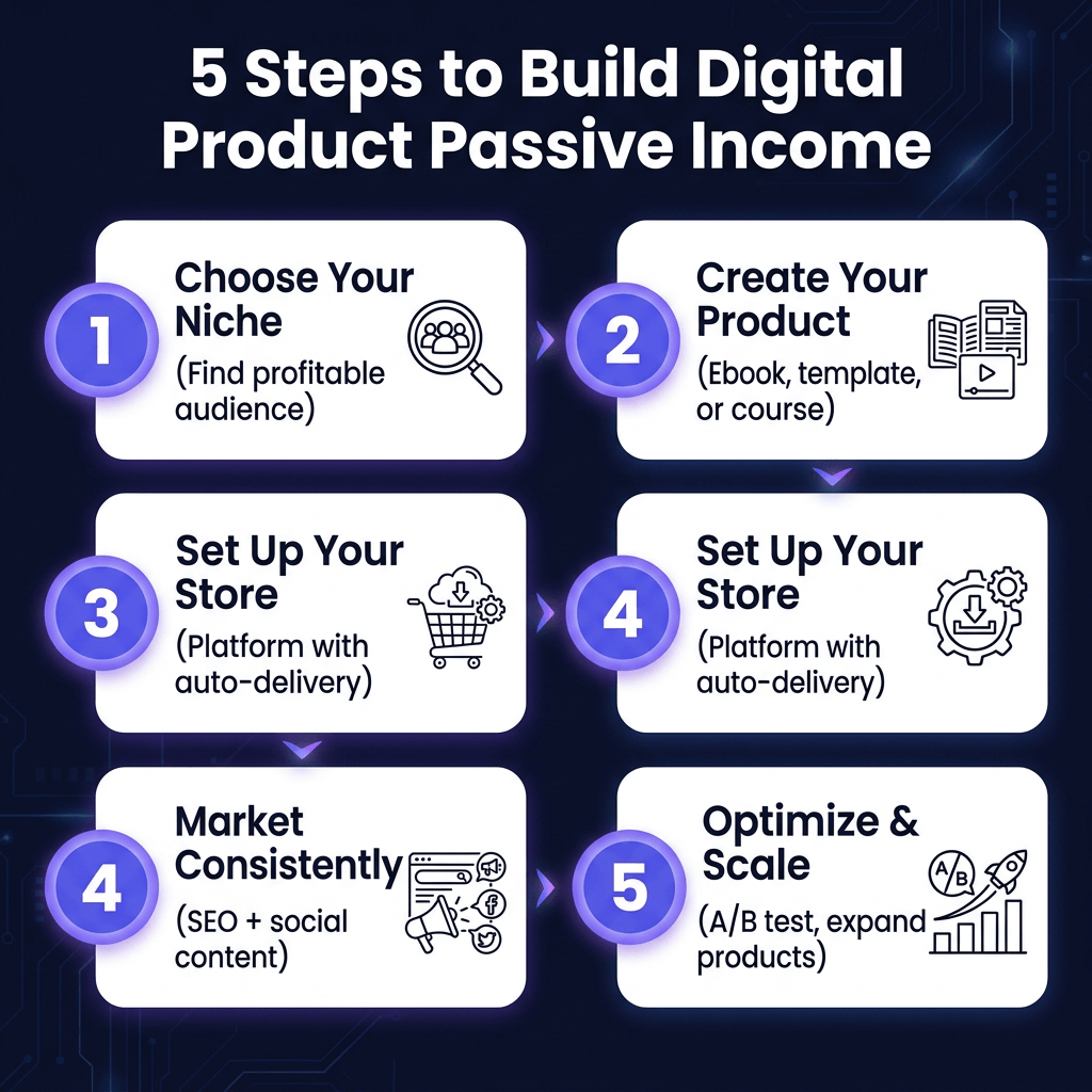 How to Build Passive Income with Digital Products in 2026: Complete Guide