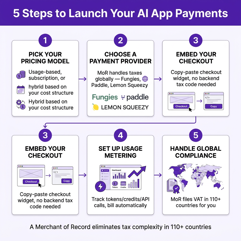 How to Monetize Your AI App in 2026: Pricing Models, Payment Setup & Global Compliance