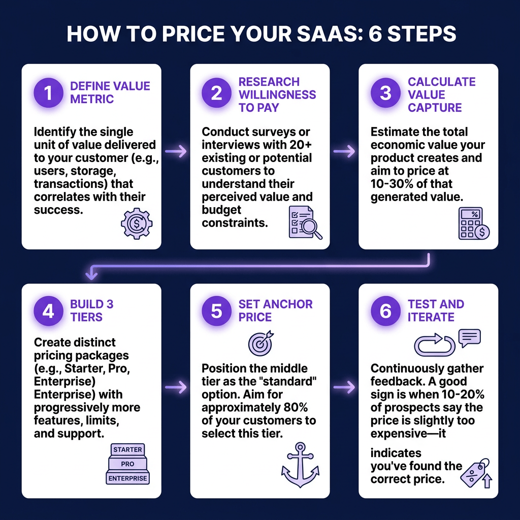How to Price Your SaaS Product: A First-Time Founder’s Framework (2026)