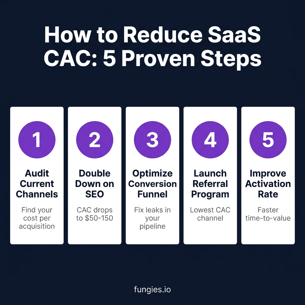 How to Reduce SaaS Customer Acquisition Cost: The Complete 2026 Guide