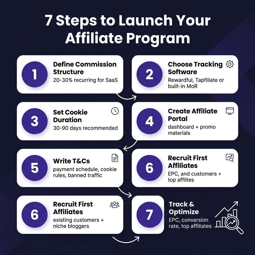 How to Set Up an Affiliate Program for Your Digital Product or SaaS (2026 Guide)