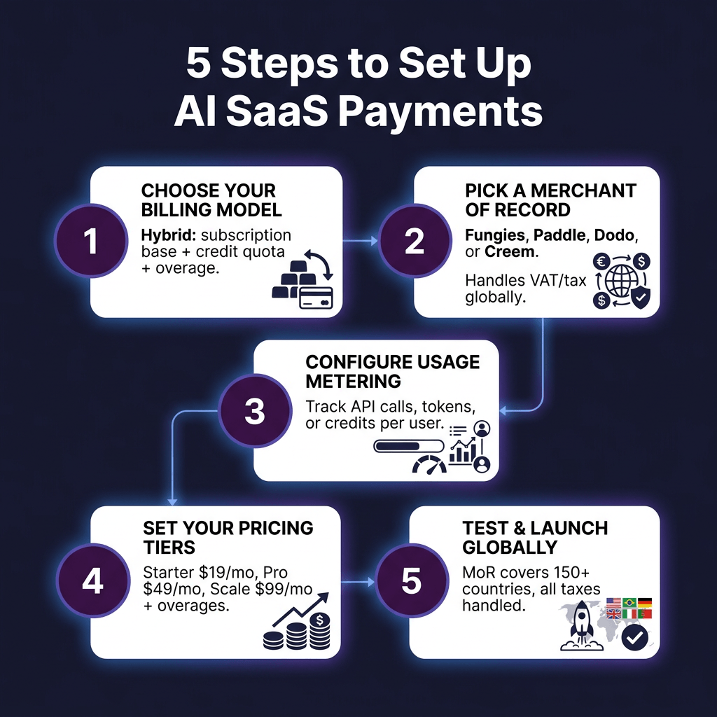 How to Monetize Your AI SaaS Tool in 2026: Payments, Pricing, and Tax Done Right