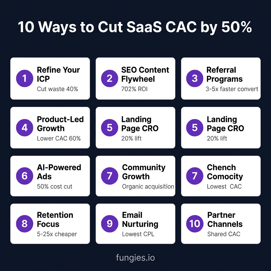 10 Proven Ways to Reduce Customer Acquisition Cost (CAC) for SaaS in 2026