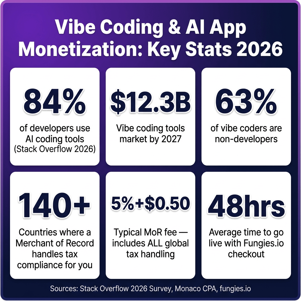 How to Sell Your AI-Built App: The Complete Monetization Setup Guide for Vibe Coders (2026)