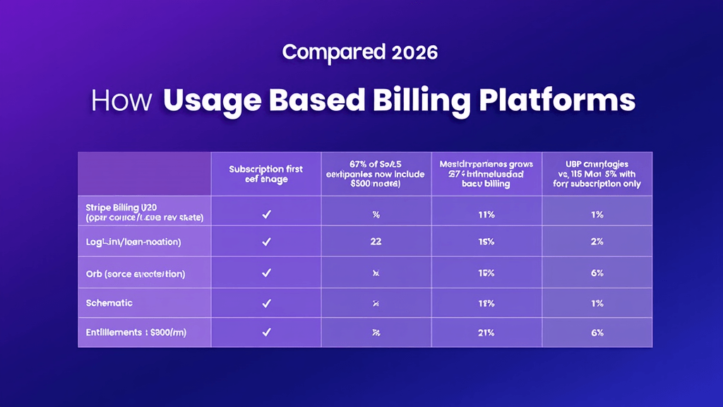 Usage-Based Pricing for SaaS in 2026: How to Implement It Without Rebuilding Your Billing