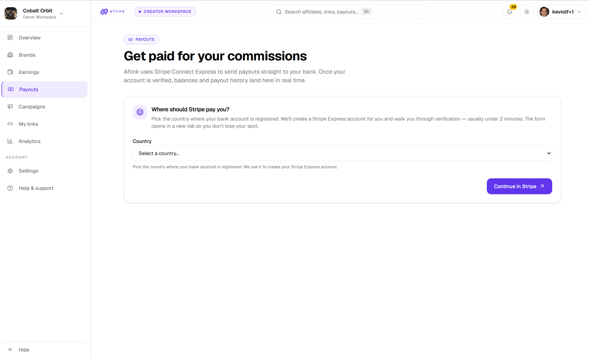 Aflink + Fungies: Run a Creator Affiliate Program Without Building One