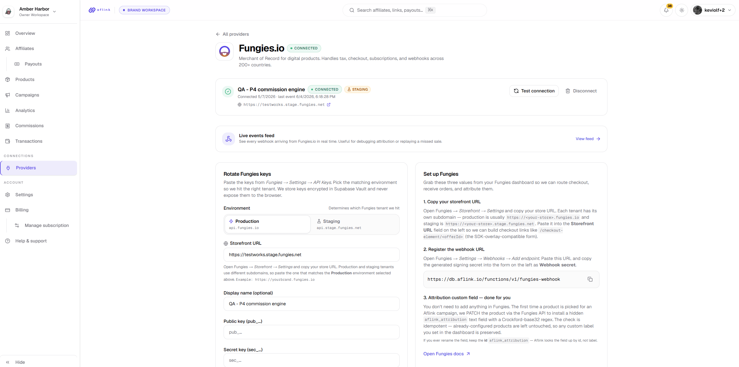 Aflink + Fungies: Run a Creator Affiliate Program Without Building One