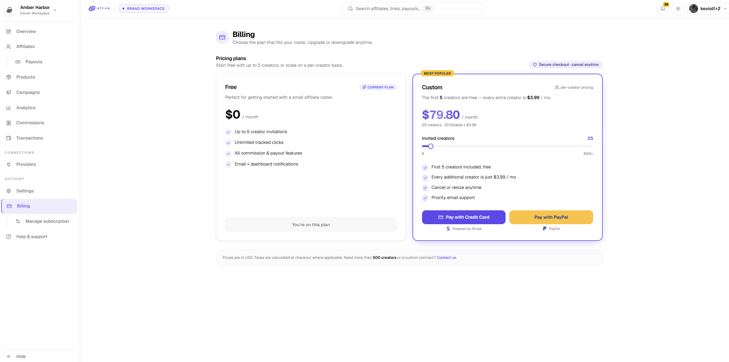 Aflink + Fungies: Run a Creator Affiliate Program Without Building One
