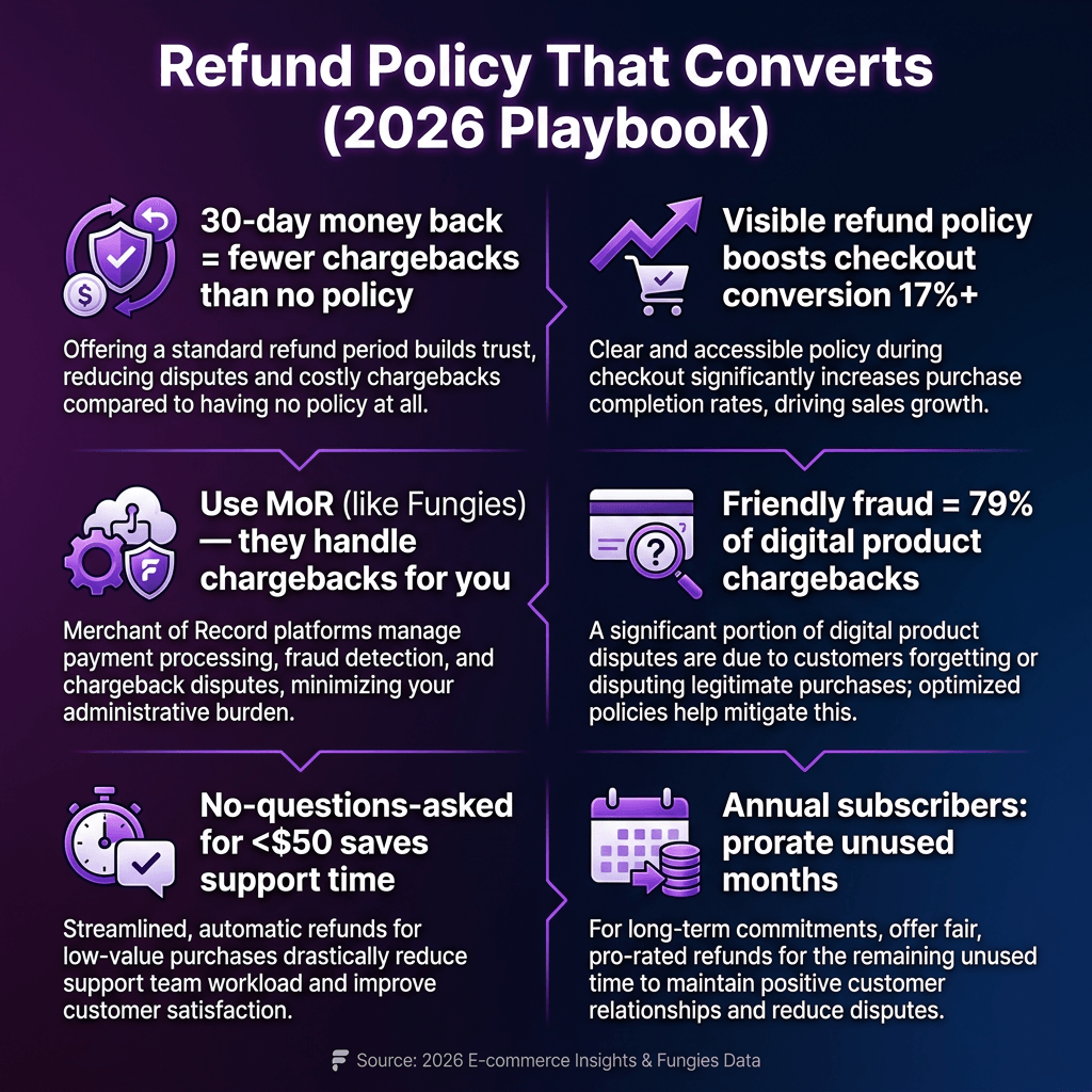 Digital Product Refunds in 2026: How to Handle Them Without Killing Your Conversions