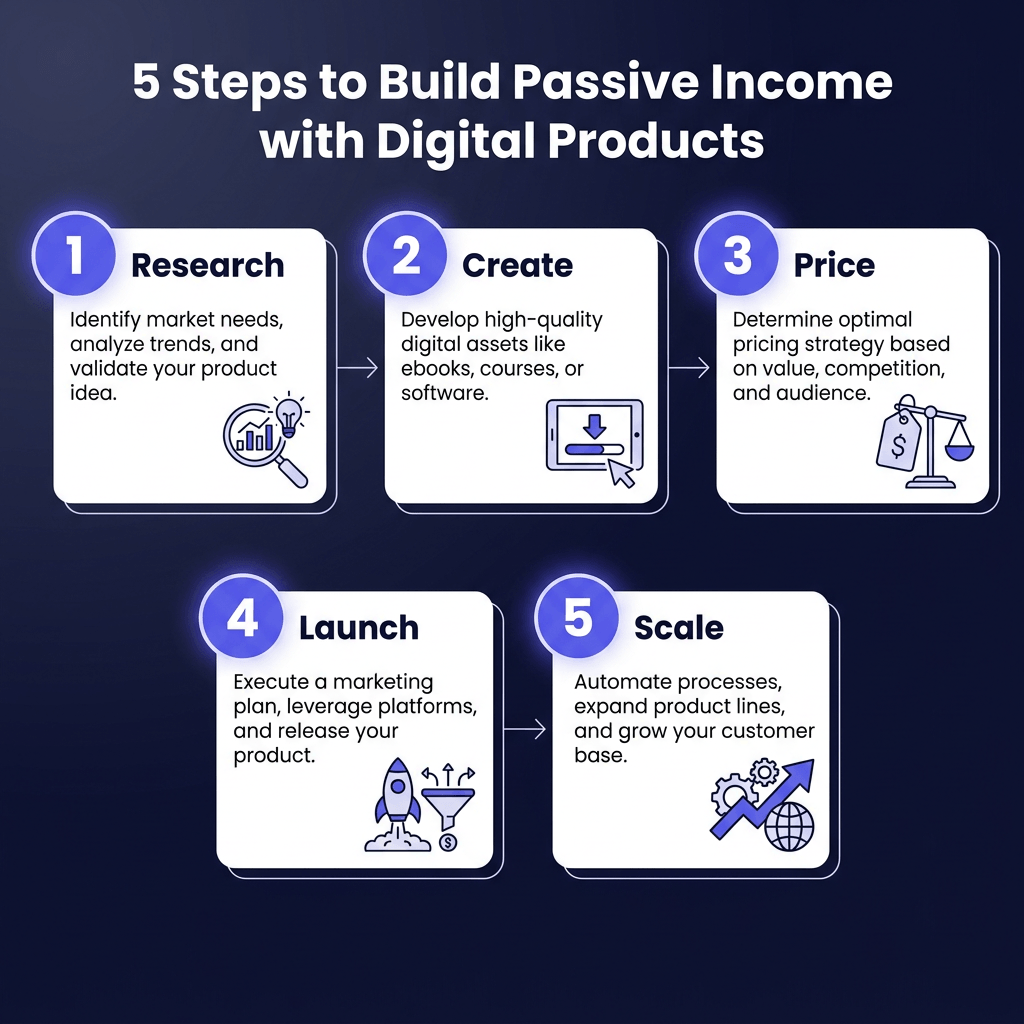 Passive Income Digital Products: The Complete Guide for Creators in 2026