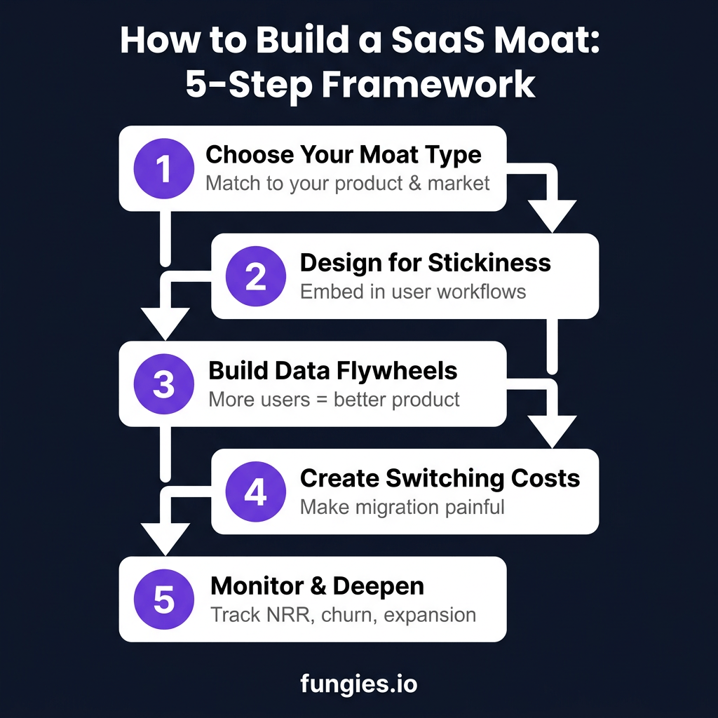 How to Build a SaaS Competitive Moat: The Complete 2026 Guide