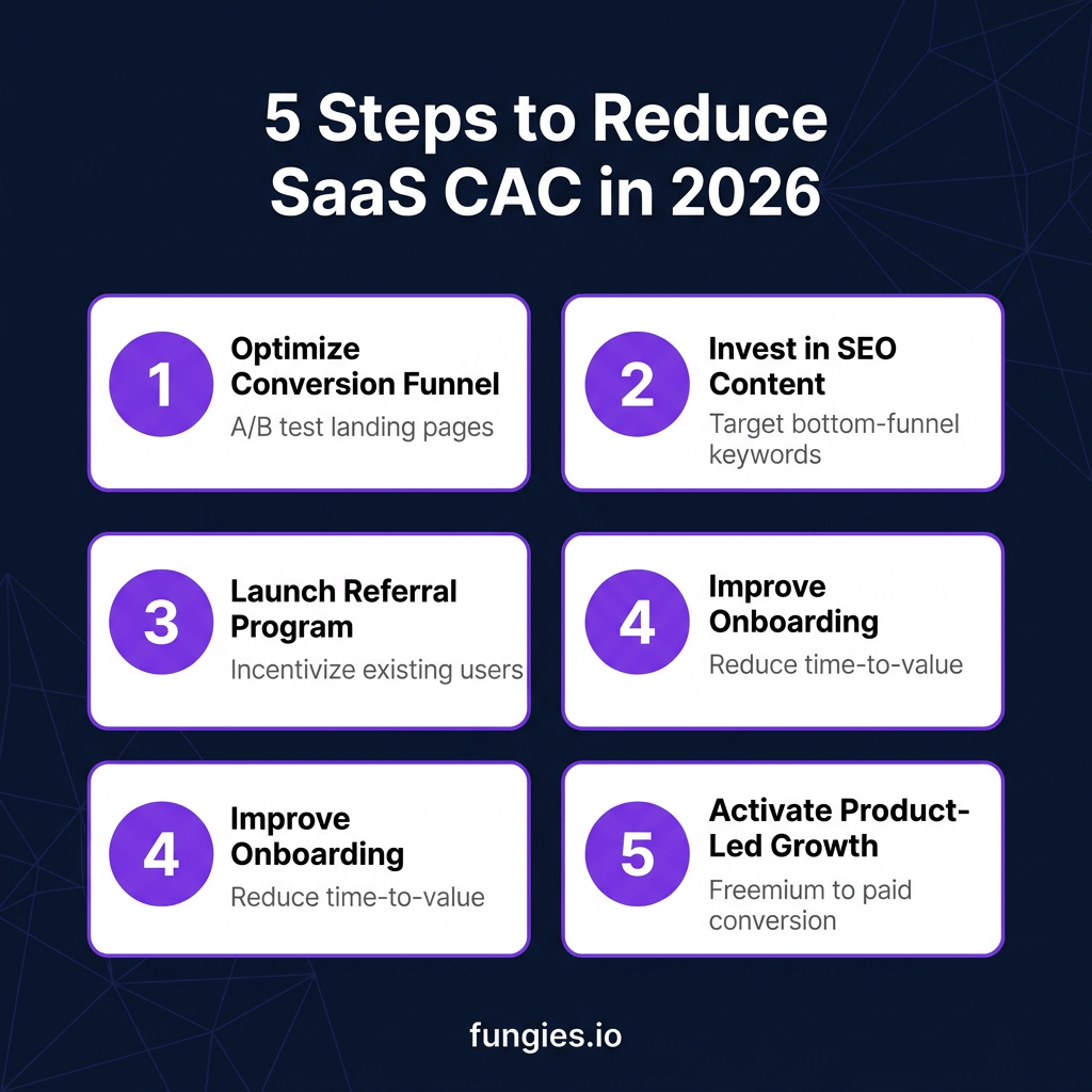SaaS Customer Acquisition: How to Reduce CAC and Scale Efficiently in 2026