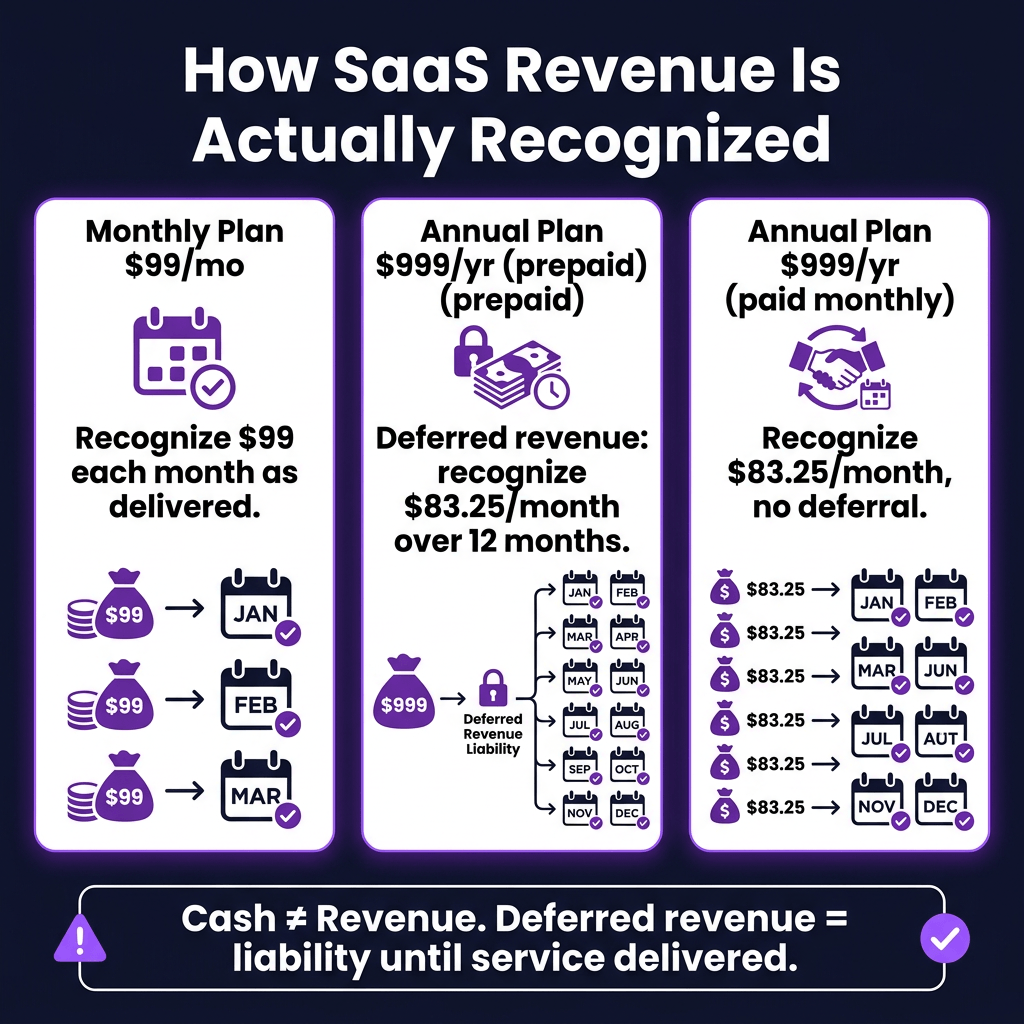 SaaS Revenue Recognition in 2026: What Founders Need to Know (ASC 606 Simplified)
