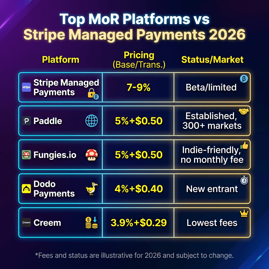 Stripe Managed Payments vs Merchant of Record: What SaaS Founders Need to Know in 2026