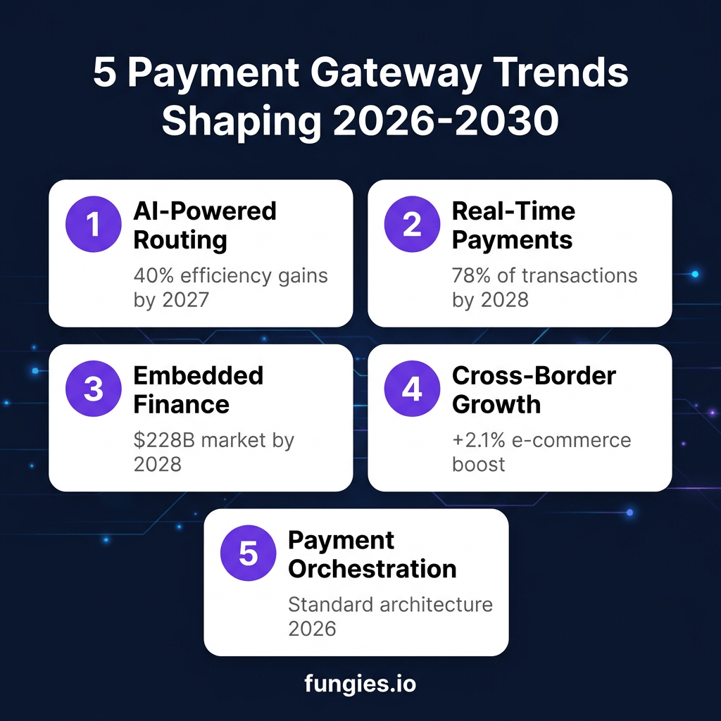 Payment Gateway Statistics 2026: Market Size, Data & Trends (Comprehensive Report)