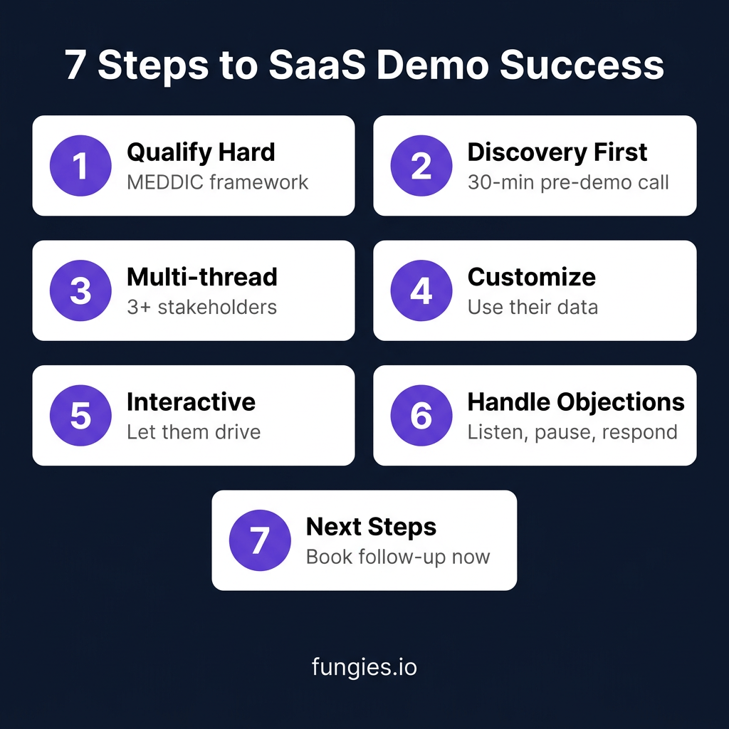 SaaS Demo Best Practices: The Complete 2026 Guide to Converting 40%+ of Product Demos