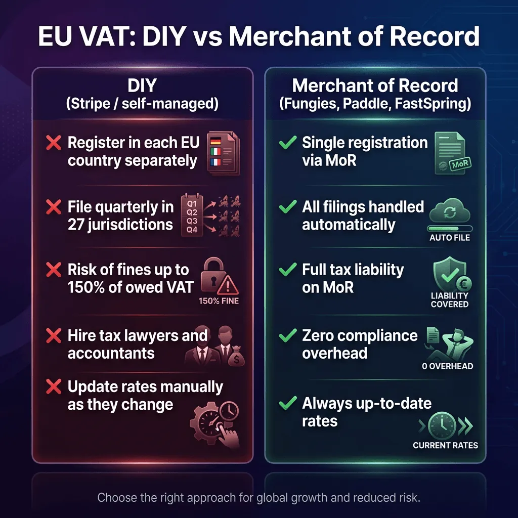 EU VAT on Digital Services in 2026: Why You Need a Merchant of Record