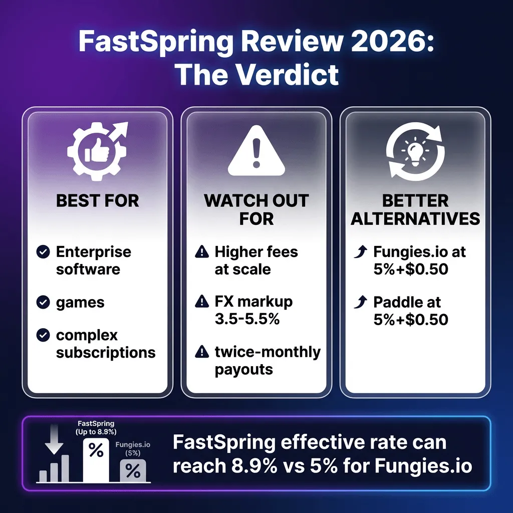 FastSpring Review 2026: Is It Still the Best MoR for Software Companies?