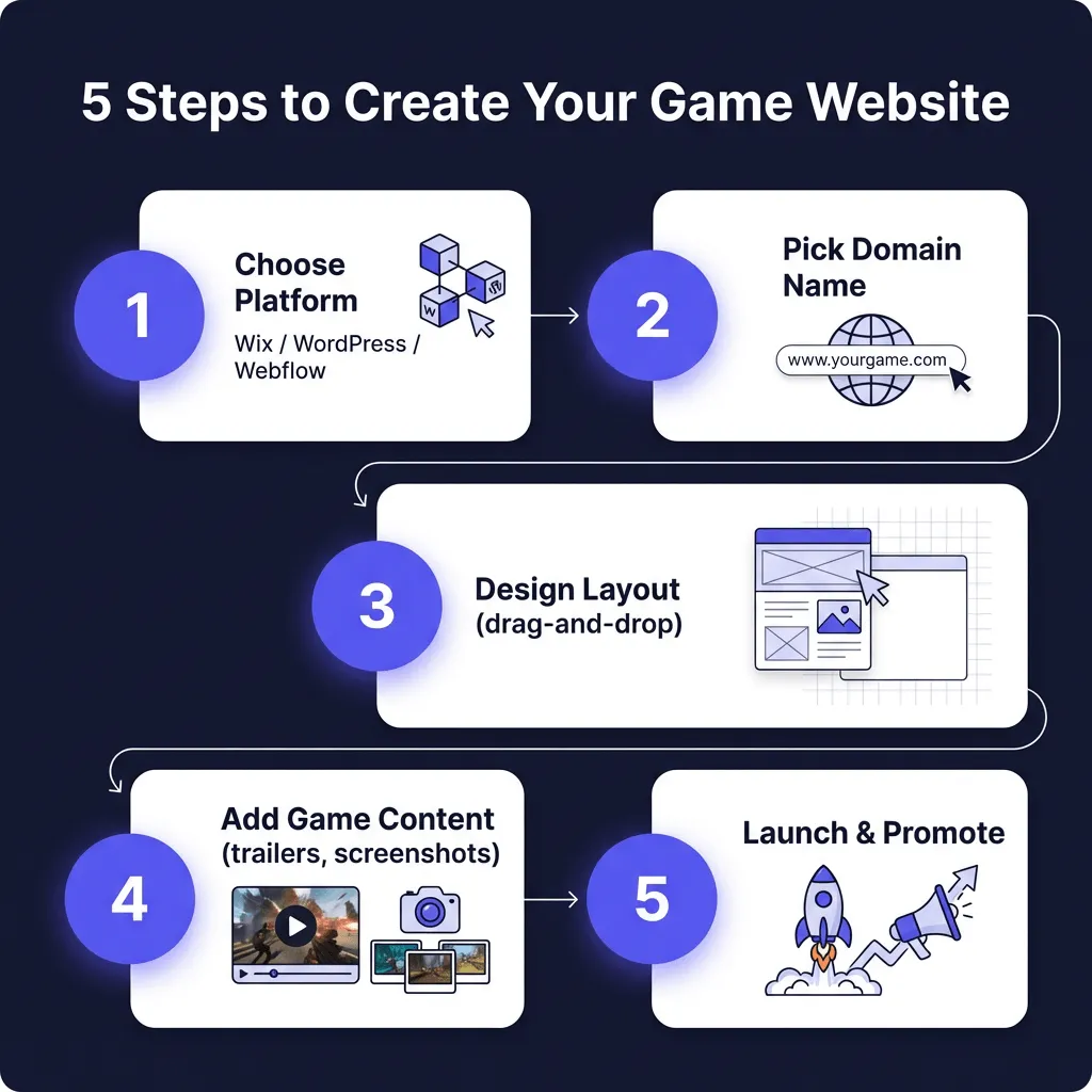 Best Game Website Makers 2026: How to Build Your Game Site (No Coding Required)