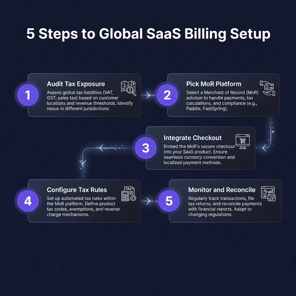 Setting Up Global SaaS Billing with Tax Compliance: A Step-by-Step Guide