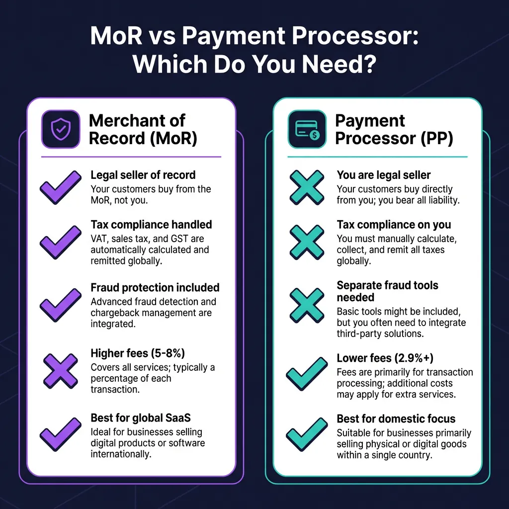 How to Choose a Merchant of Record for SaaS: The Complete 2026 Guide