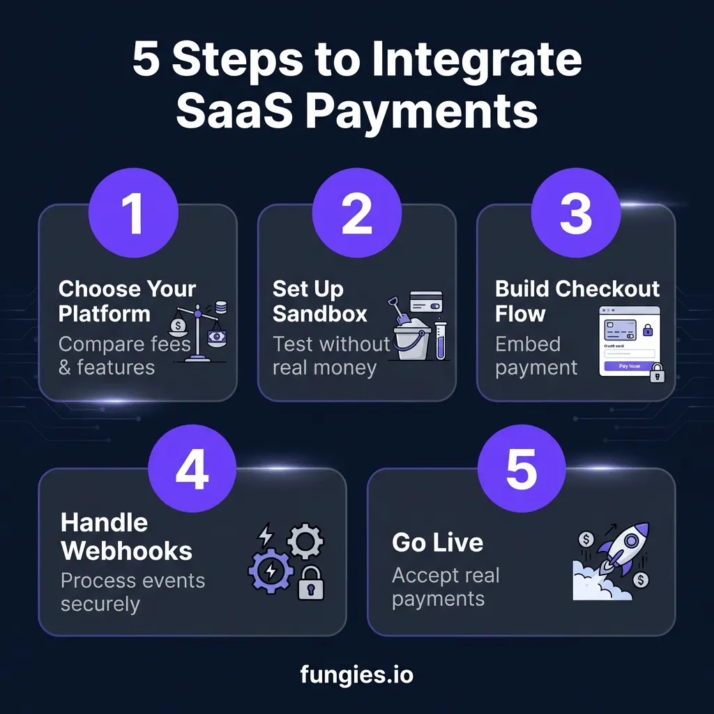 How to Integrate Payment Processing for SaaS: The Complete Developer Guide 2026