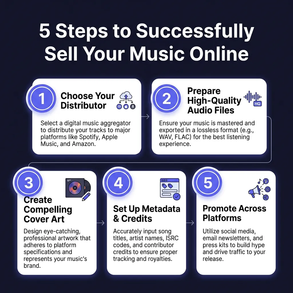 How to Sell Your Music Online: The Complete Guide for Independent Artists in 2026