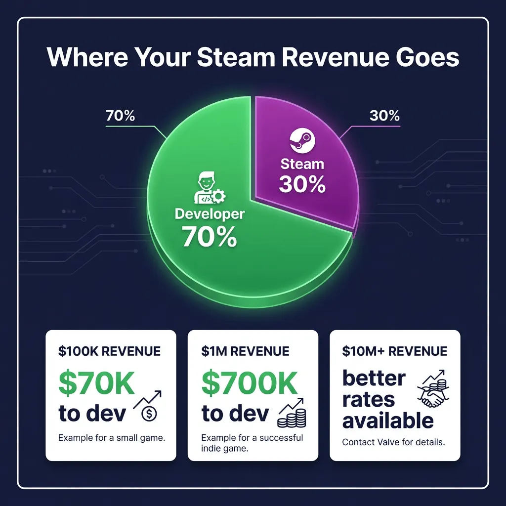 Steam Revenue Share Explained: The Complete Guide for Game Developers 2026