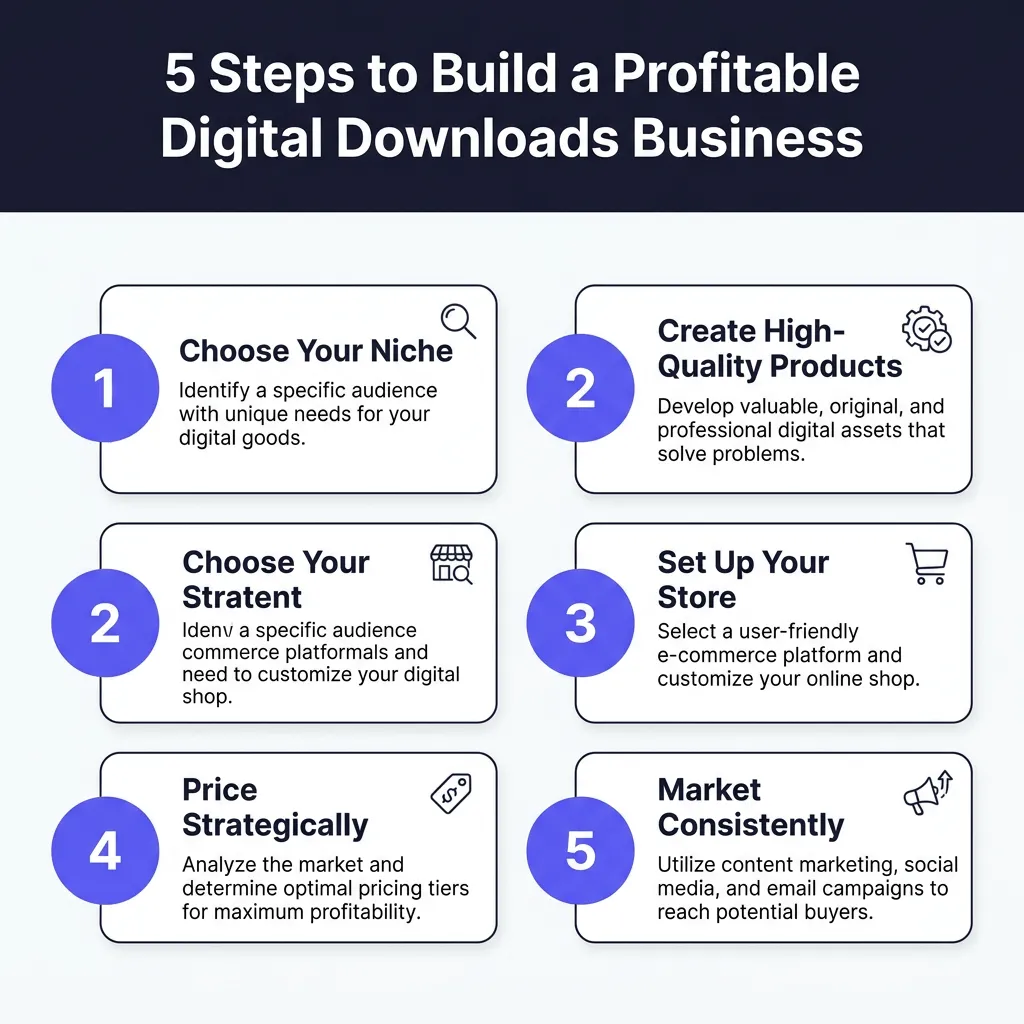 Digital Downloads Business Tips for Creators: 2026 Growth Guide
