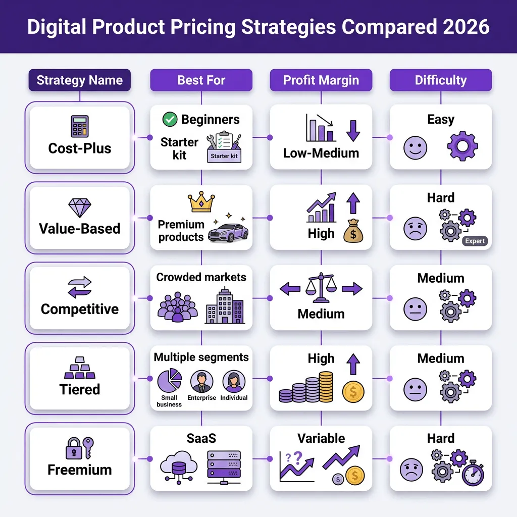 Digital Product Pricing Strategies: The Complete 2026 Guide for Creators