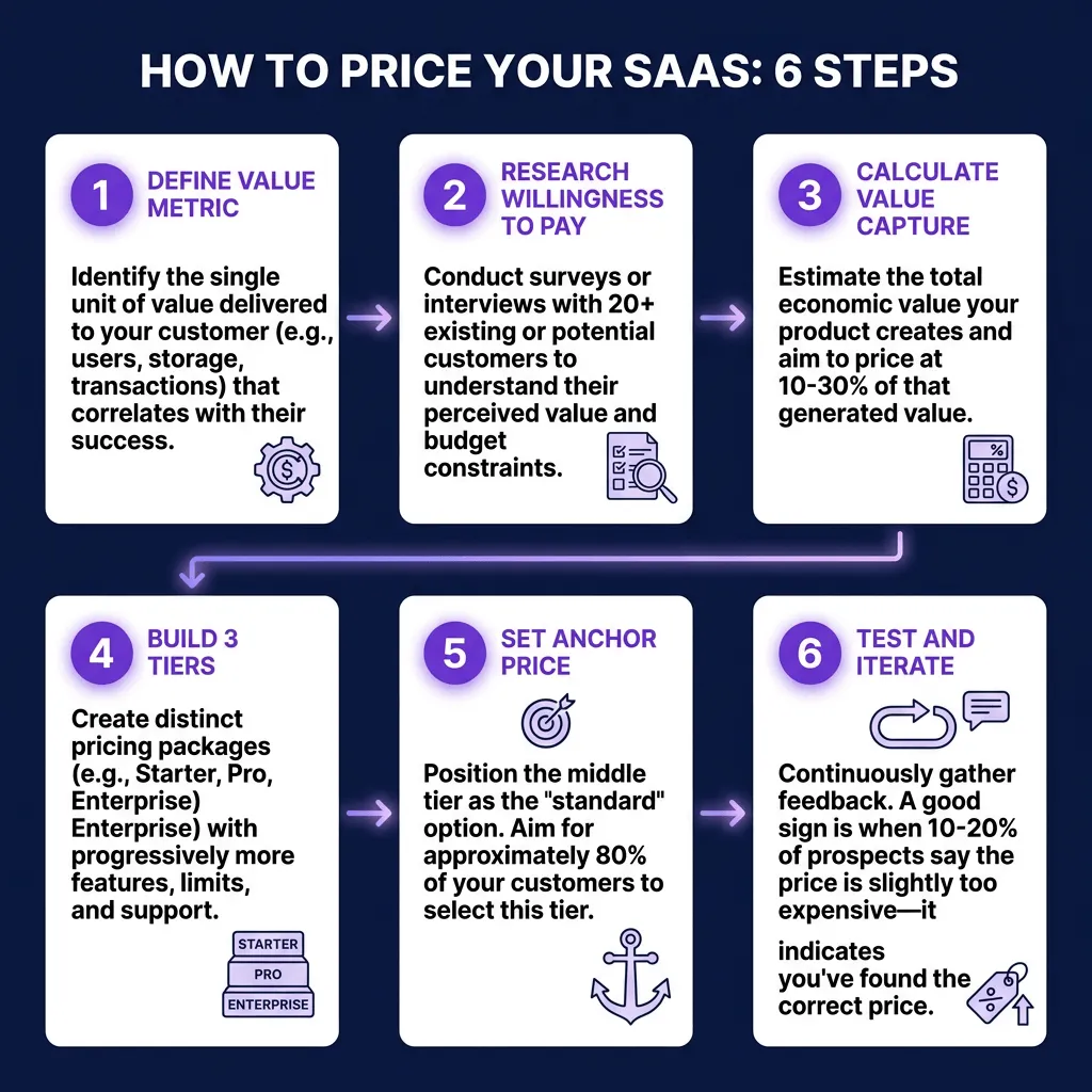 How to Price Your SaaS Product: A First-Time Founder’s Framework (2026)
