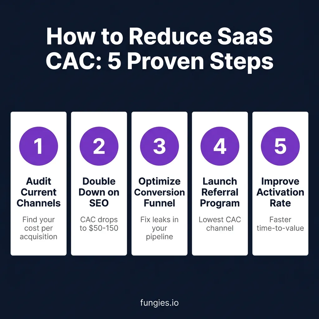 How to Reduce SaaS Customer Acquisition Cost: The Complete 2026 Guide
