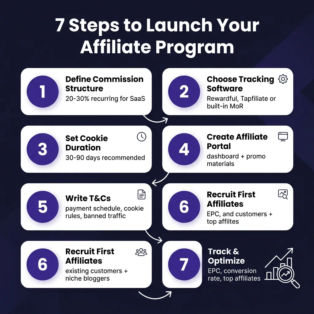 How to Set Up an Affiliate Program for Your Digital Product or SaaS (2026 Guide)
