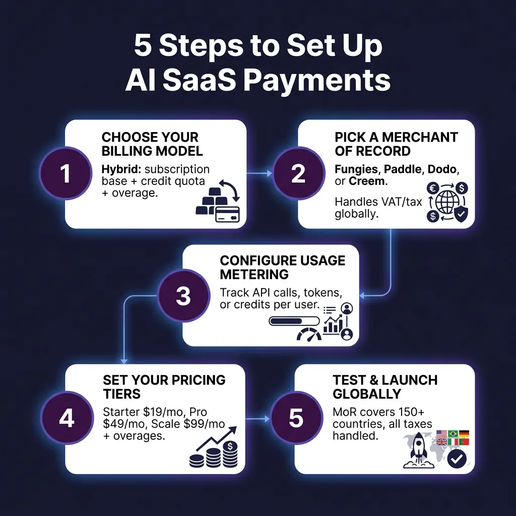 How to Monetize Your AI SaaS Tool in 2026: Payments, Pricing, and Tax Done Right