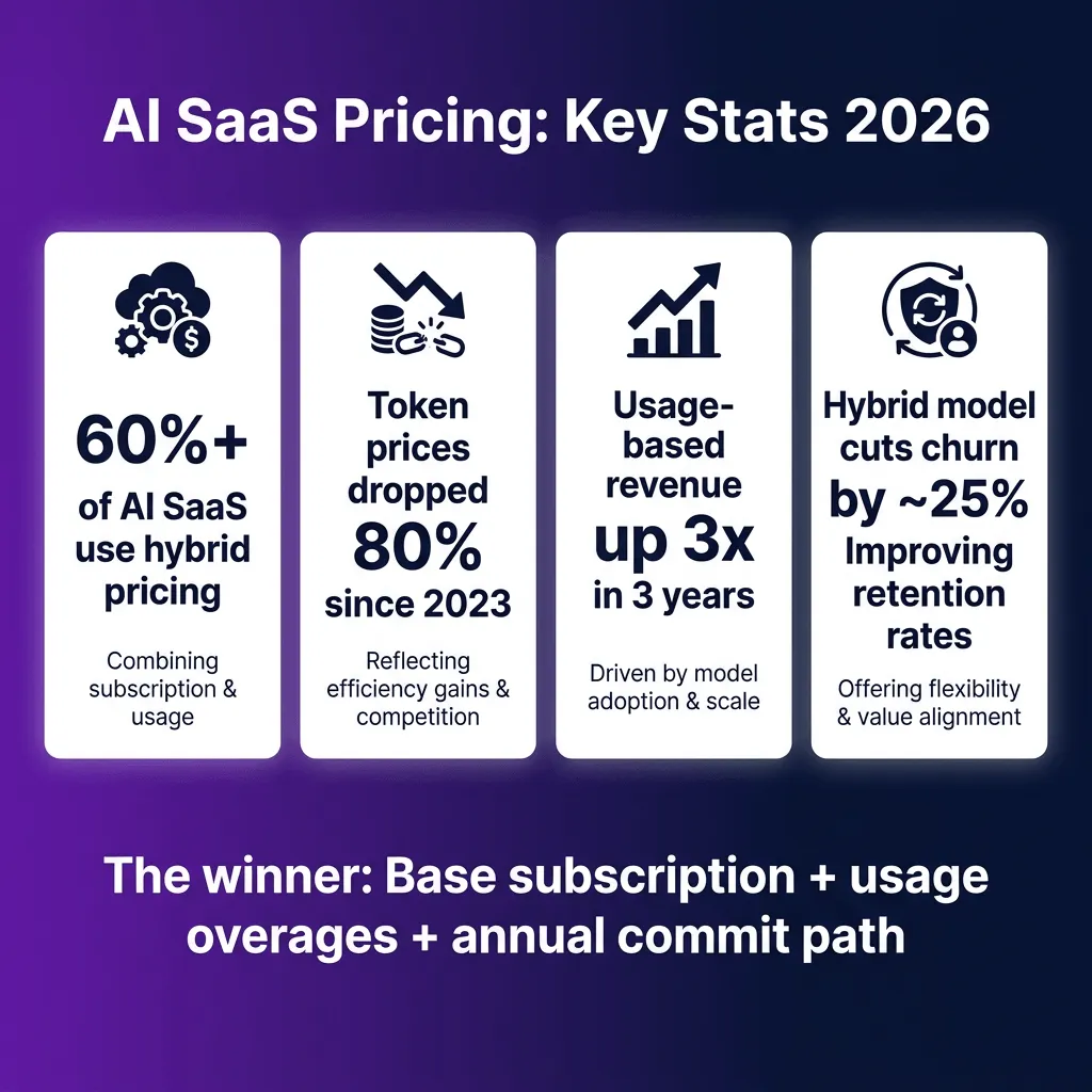 AI SaaS Pricing Models in 2026: The Complete Guide to Usage-Based, Hybrid & Outcome-Based Pricing