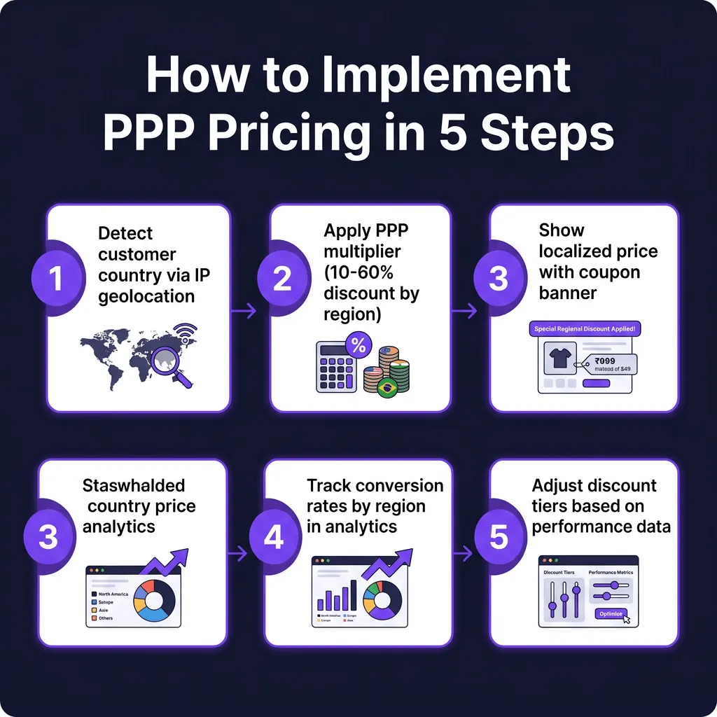 How to Use PPP Pricing to Boost Your SaaS Revenue by 20–70% Globally (2026)
